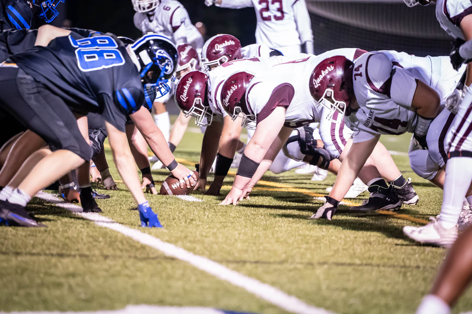 Defense ready for the sanp Defense ready for the sanp
