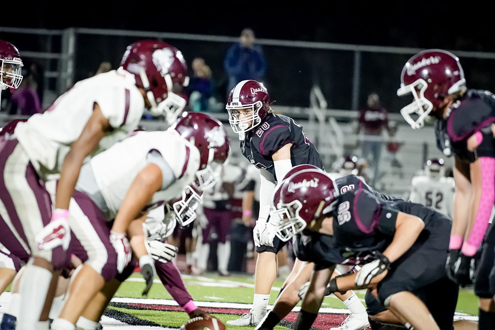 Defense ready against Hutch Tech Defense ready against Hutch Tech