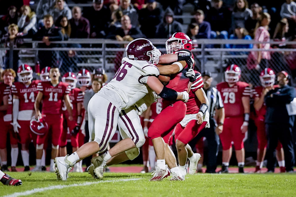 Orchard Park tackling the running back Orchard Park tackling the running back