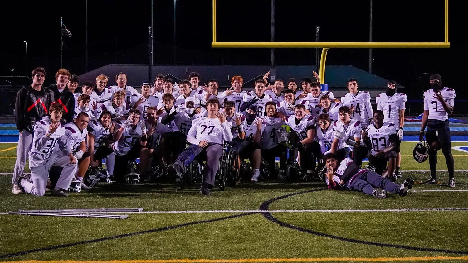 Team Picture after the Victory