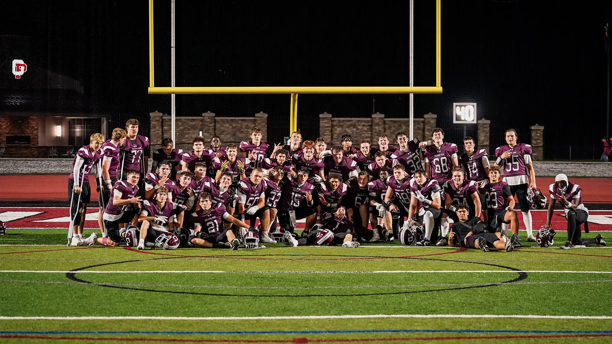 Orchard Park Football Post Game Talk
